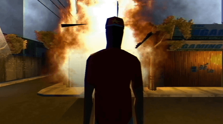 Narrative scenes in Brother Hai's Pho Restaurant game.