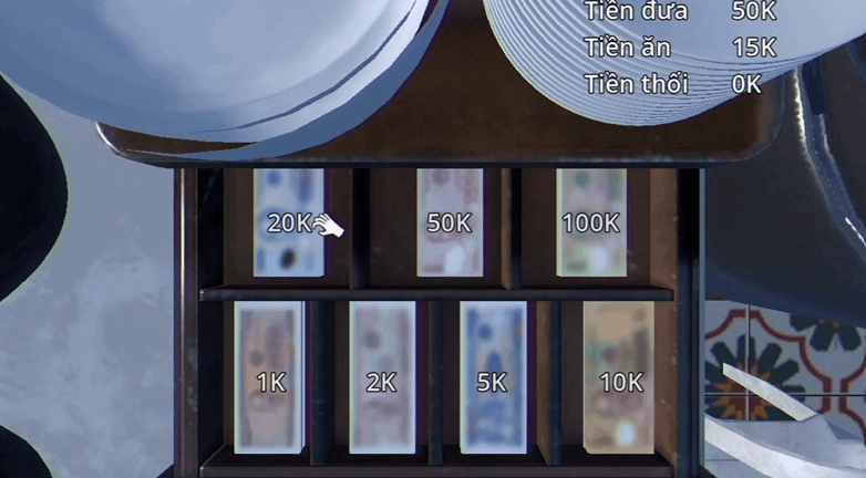 Character interactions in Brother Hai's Pho Restaurant, learn their stories.